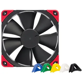 Noctua NF-F12 PWM chromax.black.swap 120x120x25mm, 4Pin PWM (1500rpm, 22,4dB(A))