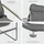 Woltu Gartenlounge-Set 3-tlg. Grau