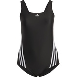 adidas IB5981 3S Swimsuit PS Swimsuit Damen Black/White Größe 1X