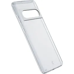 Cellularline Clear Strong - Google Pixel 8 Starre Schutzhülle mit Gummirändern,