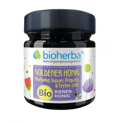 Goldener Honig Bio-Bienenhonig 280 g