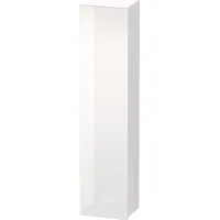 Duravit DuraStyle Hochschrank DS1229L2243 40x36x180cm, Tür links, weiß hochglanz/basalt