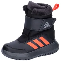 Adidas Winterplay Kids Stiefel Core Black / Solar Red / Iron Metallic 29