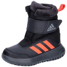 Adidas Winterplay Kids Stiefel Core Black / Solar Red / Iron Metallic 29