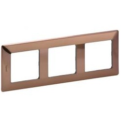 Legrand  Valena Life Rahmen 3-fach (kupfer)