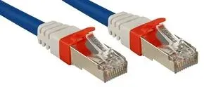 Lindy Cat.6 (A) SSTP / S/FTP PIMF Premium 5.0m Netzwerkkabel Blau 5 m