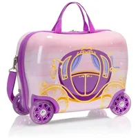 HEYS Kinderkoffer »Kinderkoffer Kids Ride-On Luggage«, 4 Rollen, Kindertrolley, Kinderreisegepäck, Königliche Kutsche, Handgepäck