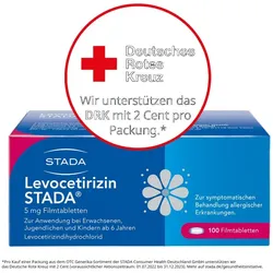 Levocetirizin STADA 5 mg 100 St Filmtabletten