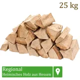 Flameup - Brennholz Kaminholz Holz Eiche 5-500 kg Für Ofen und Kamin Kaminofen Feuerschale Grill Feuerholz Holzscheite Wood 25 cm kammergetrocknet