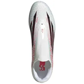 adidas F50 League Laceless FG/MG Cloud White / Core Black / Lucid Red 45 1/3