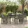 vidaXL Gartenmöbel-Set 5-tlg. Grau