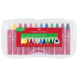 Faber-Castell Wachsmalstifte 12 St. mehrfarbig