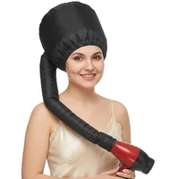 LgCiXli Professionelle Trockenhaube für Locken | Diffuser Cap zur Tiefenpflege & Styling | Verstellbare Schwebehaube mit 85cm Schlauch für alle Haartrockner | Salon-Finish