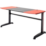 MCA Furniture »mcRacing«, Game Desk mcRacing, Schwarz-Rot-Schwarz, rot