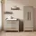 livinity® Kinderkleiderschrank Mailo 70 x 186,8 cm Eiche grau
