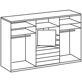 WIMEX »Magic by fresh to go« tolles EXTRA: mit drehbarem TV-Element, mittig mit Schubladen
