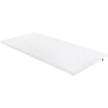 Badenia Bettcomfort Irisette Matratzenauflage-Topper 120 x 200 cm weiß