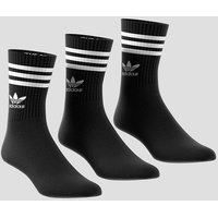 adidas Originals Mid Cut Crew Socken black, schwarz, S