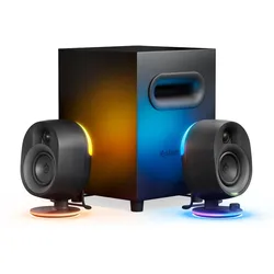 SteelSeries Gaming Lautsprecher Arena 7 EU, 2-Wege-Lautsprechertreiber, Starker 6,5-Zoll-Subwoofer