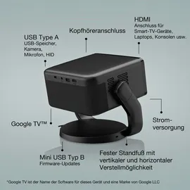 Epson EF-22B 3LCD schwarz