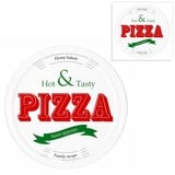 MamboCat Pizzateller 2er Pizzateller Hot & Tasty 28cm