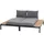 Siena Garden Alvida Loungesofa schwarz links