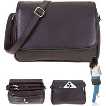 Alessandro Salvatore Florenz 12975 Schultertasche Leder Brown