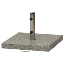 Siena Garden Schirmständer Granit 45 kg eckig Grau