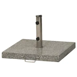 Siena Garden Schirmständer Granit 45 kg eckig Grau