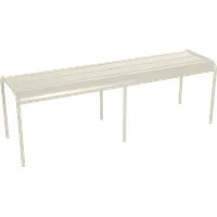 Fermob LUXEMBOURG 3/4-Sitzer Bank Aluminium - Lehmgrau