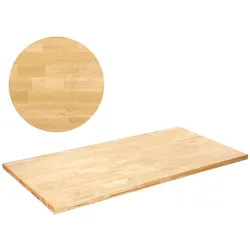 VEVOR Tischplatte, Schreibtischplatte aus massivem Holz, 29,5" x 23,6" x 1,5", rechteckiges Ahornholz