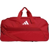 adidas Unisex Duffel Tiro League Duffel Bag Medium, Team Power Red 2/Black/White, IB8658, NS