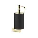 GESSI Rilievo, Seifenspender Wandmontage, Becher Schwarz matt, 59514710, Farbe: Messing