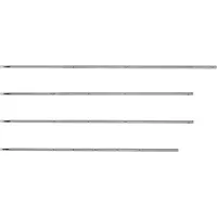 Sportime Turnierkickertisch Stange Dragon, 16 mm 4er Set