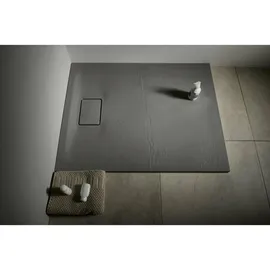 Polysan s.r.o. FLEXIA Duschwanne 120x80x3,5cm Rechteck, weiss, Steindekor