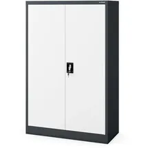 Jan Nowak C001K Aktenschrank 140 cm x 90 cm x 40 cm weiß