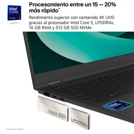 LG gram 16 16Z90RU-G.AP55B Intel Core i5-1334U 16 GB RAM 512 GB SSD Win11 Pro