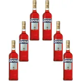 Campari Bitter italienischer aromatischer Kräuterlikör 700ml 6er Pack