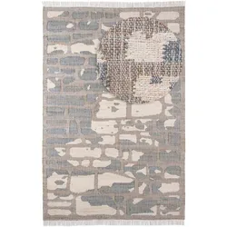 Sisalteppich MORGENLAND "Sisalteppich - Alistair - grau", grau, B:80cm H:6mm L:150cm, Jute, Teppiche, SisalOptik