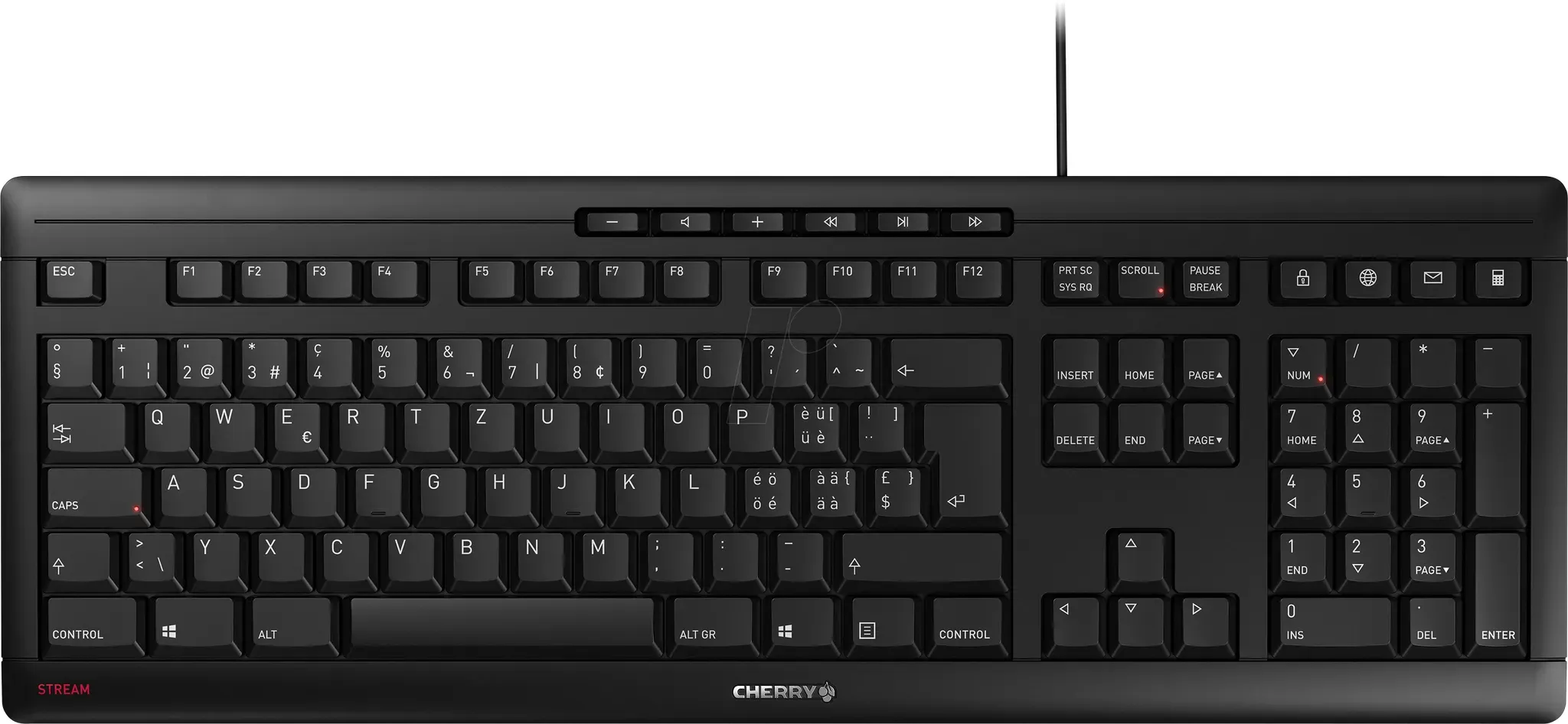 Preisvergleich Produktbild JK-8500CH-2 - Tastatur, USB, schwarz, CH