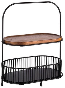 APS Etagere ALL-ROUNDER schwarz 37,5 cm