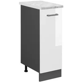 Vicco Apothekerschrank R-Line 30 x 46 x 81,5 cm Weiß