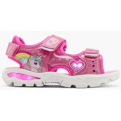 Sandale - mit Licht - Damen - pink - 35