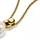 Thomas Sabo Bold Elegance Kette mit Anhänger Gelb Gold