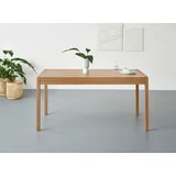 Andas Esstisch »Prenzlau«, mit Arbeitsplatz und Stauraummöglichkeit beige
