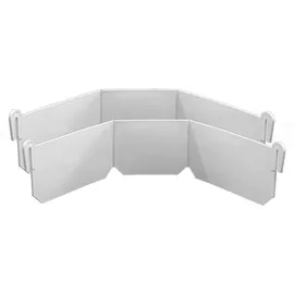 HAILO Facheinteilung 1100689 Rondo grau PAAR - Grau