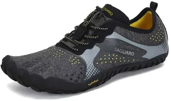 Saguaro Barfußschuhe Chaser Fast I - Schwarz 37