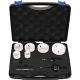 PROMAT Lochsägensatz 10-teilig 22-68 mm Schnitttiefe 38 mm Bi-Metall