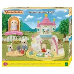 EPOCH 5746 Sylvanian Families® Erlebniskindergarten Sandkasten und Pool