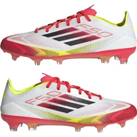 adidas F50 Pro FG Naturrasen Herren Cloud White/Core Black/Solar Yellow 44